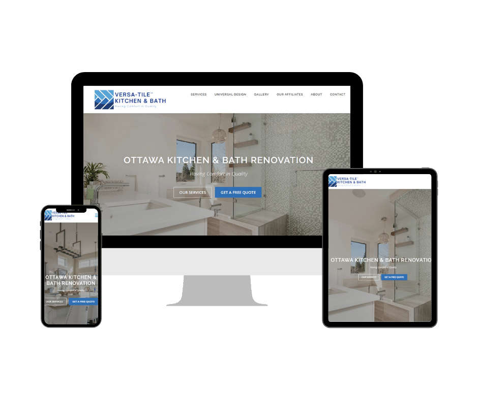 Versatile Website Responsive website